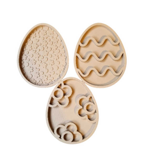 Kiddi Kiddi - Vulvormen Set Paaseieren (3-delig)