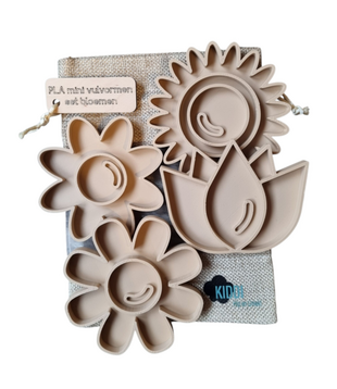 Mini Vulvormen Set Bloemen (4-delig)