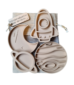 Mini Vulvormen Set De Ruimte (4-delig)