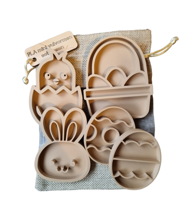 Kiddi Kiddi - Mini Vulvormen Set Pasen (5-delig)