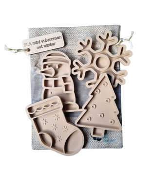 Mini Vulvormen Set Winter (4-delig)