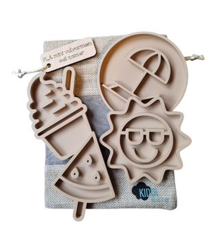 Mini Vulvormen Set Zomer (4-delig)