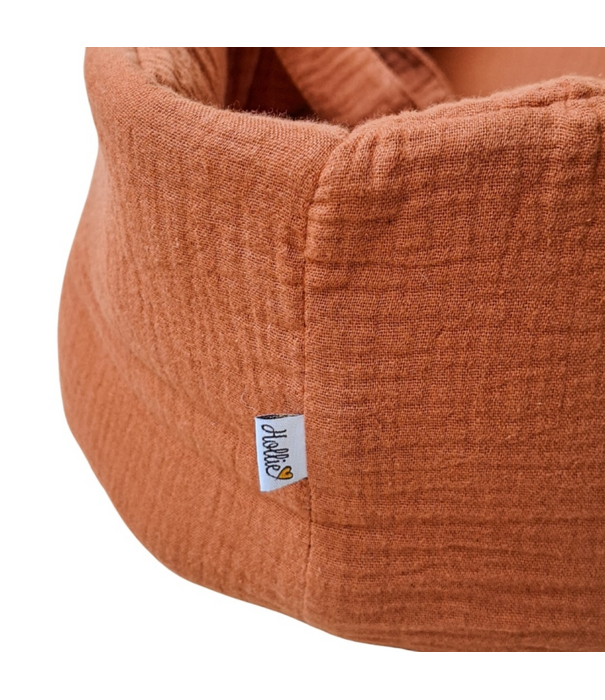 Hollie Hollie - Poppendraagmand Caramel