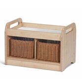 Toyshelf met Spiegel en Manden Klein