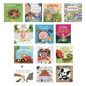 JUTTER & Co. Ready to Play Speelpakket - Boekenpakket 1  0-4 jaar