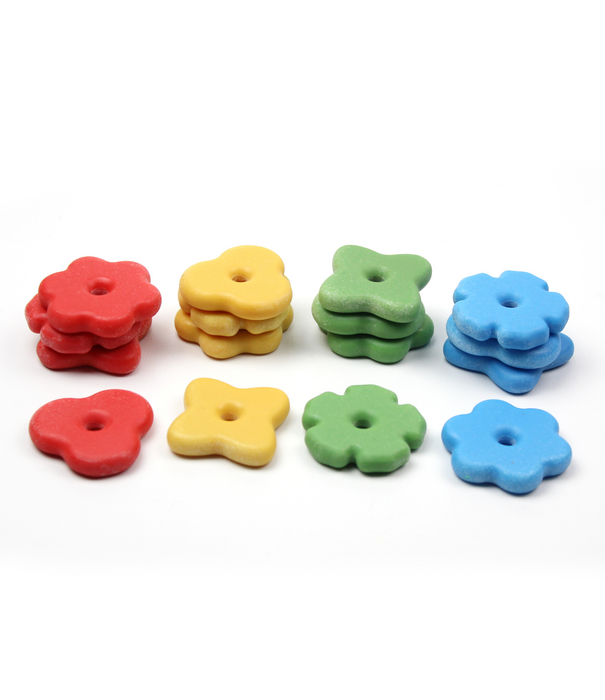 Yellow Door Yellow Door - Stenen Speelbakjes met Bloemen (20-delig)