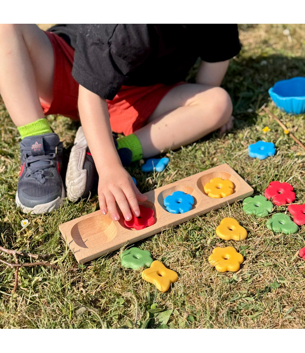 Yellow Door Yellow Door - Stenen Speelbakjes met Bloemen (20-delig)