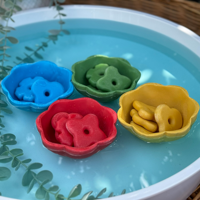 Yellow Door - Stenen Speelbakjes met Bloemen (20-delig)