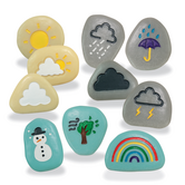 Yellow Door - Sensorische Speelstenen Weer (10-delig)