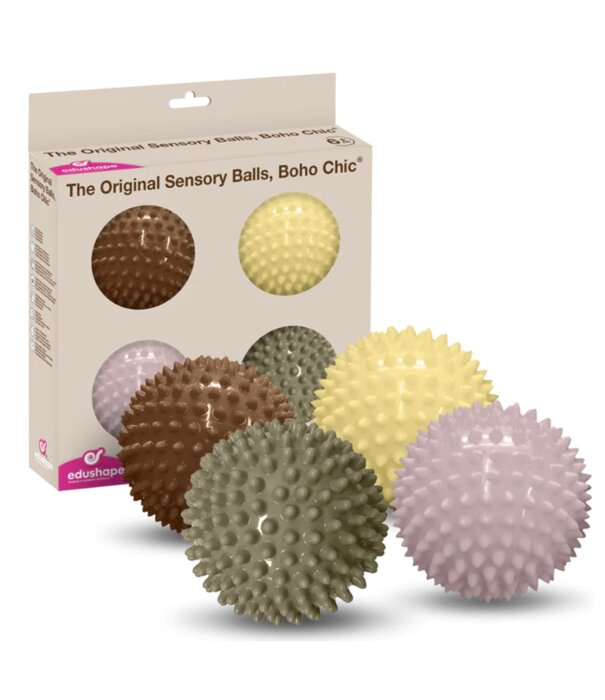 Edushape Edushape - Sensorische Ballen - Boho Chic (4-delig)