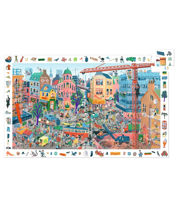 Djeco Djeco - Puzzel De Stad | 6+