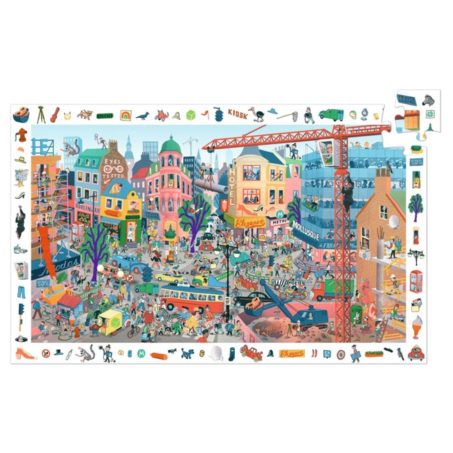Djeco - Puzzel De Stad | 6+