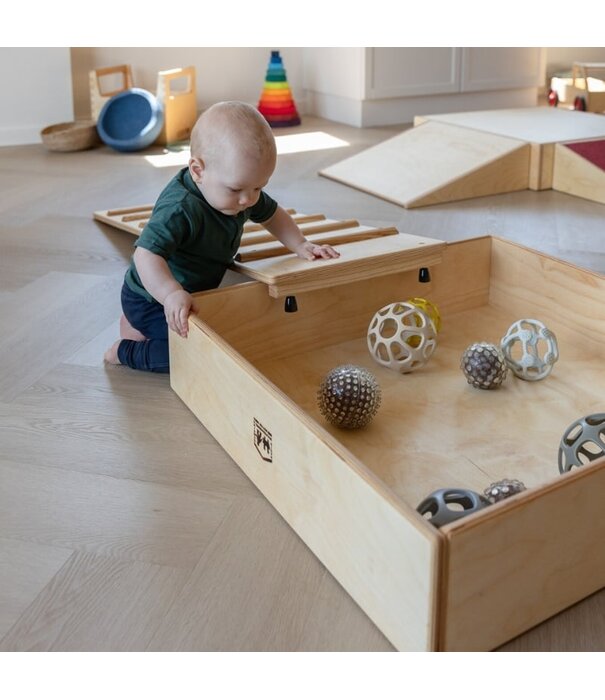 Baby's Only Baby's Only - Grijpbal Urban Green & Warm Linen | 2-pack