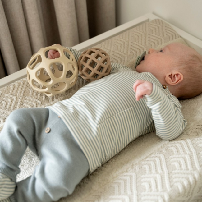 Baby's Only - Grijpbal Clay & Warm Linen | 2-pack