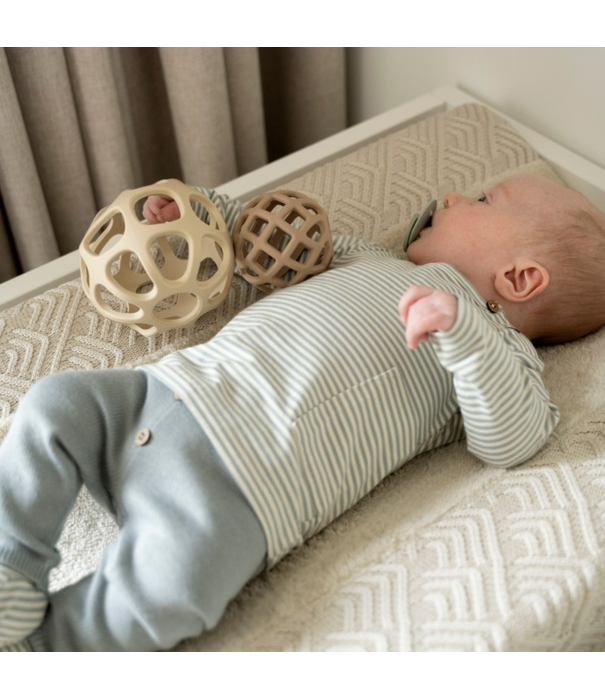 Baby's Only Baby's Only - Grijpbal Urban Green & Warm Linen | 2-pack