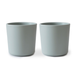 Mushie Beker - Sage (2-delig)