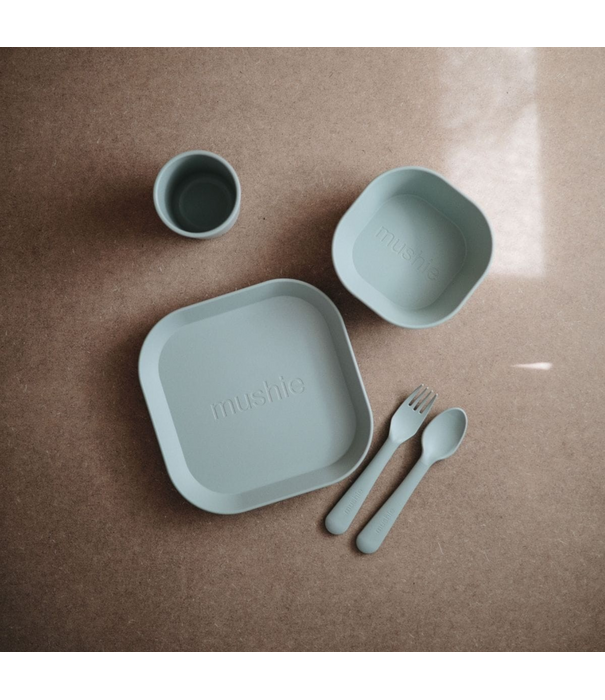 Mushie Mushie - Bestekset - Sage (3-delig)