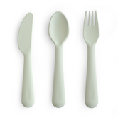 Mushie - Bestekset - Sage (3-delig)