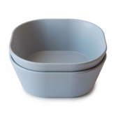 Mushie - Kom Vierkant - Cloud (2-delig)