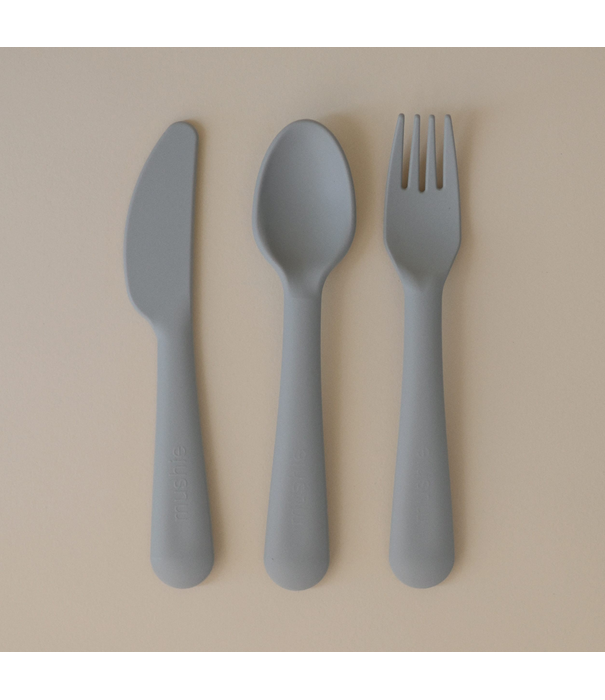 Mushie Mushie - Bestekset - Cloud (3-delig)