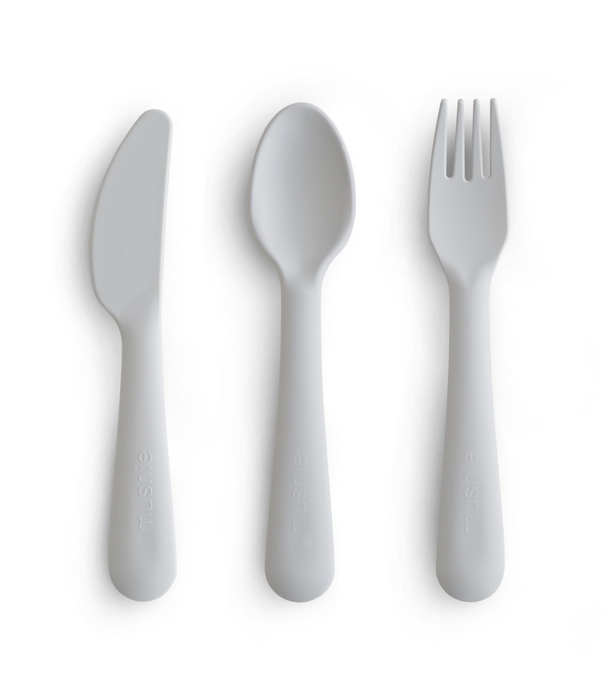 Mushie Mushie - Bestekset - Cloud (3-delig)