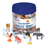 Learning Resources - Sorteer en Tel Boerderijdieren (60-delig)