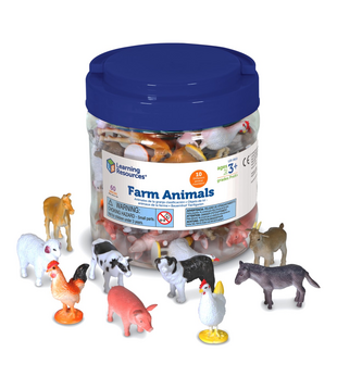 Sorteer en Tel Boerderijdieren (60-delig)