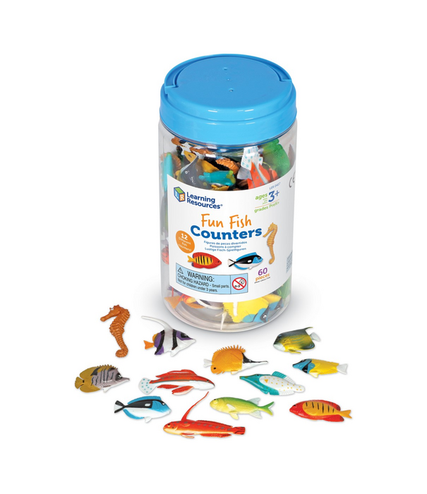 Learning Resources Learning Resources - Sorteer en Tel Vissen (60-delig)