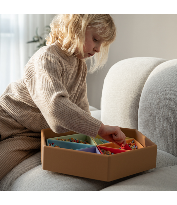 Grennn - Mandigo Inlegdriehoeken Set Regenboog (6-delig)