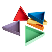 Grennn - Mandigo Inlegdriehoeken Set Regenboog (6-delig)