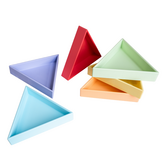 Grennn - Mandigo Inlegdriehoeken Set Pastel (6-delig)