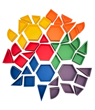 Mandigo Speelbakjes Mega Set Regenboog (42-delig)