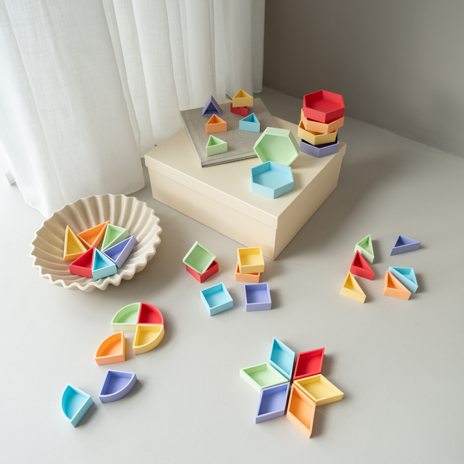 Grennn - Mandigo Speelbakjes Mega Set Pastel (42-delig)