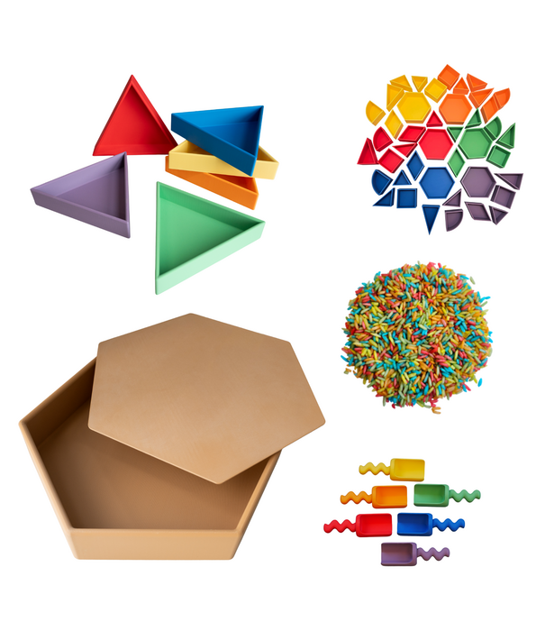 JUTTER & Co. JUTTER & Co. || Ready to Play Speelpakket - Mandigo Speelbak Regenboog