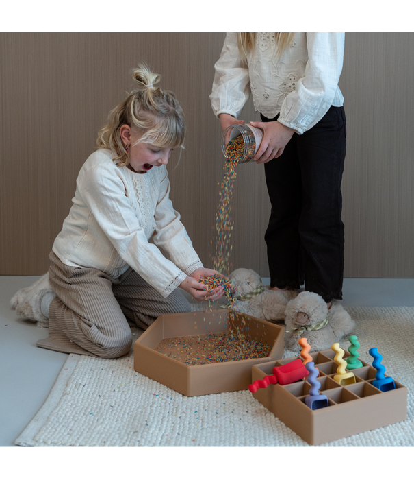 JUTTER & Co. JUTTER & Co. || Ready to Play Speelpakket - Mandigo Speelbak Pastel