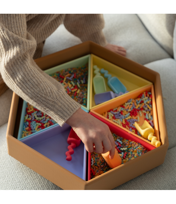 JUTTER & Co. JUTTER & Co. || Ready to Play Speelpakket - Mandigo Speelbak Pastel