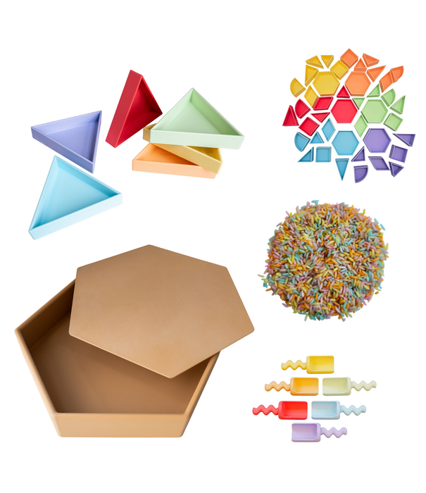 JUTTER & Co. JUTTER & Co. || Ready to Play Speelpakket - Mandigo Speelbak Pastel