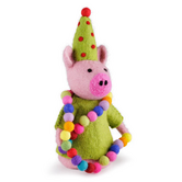 Sjaal met Verhaal - Feestvarken Groen