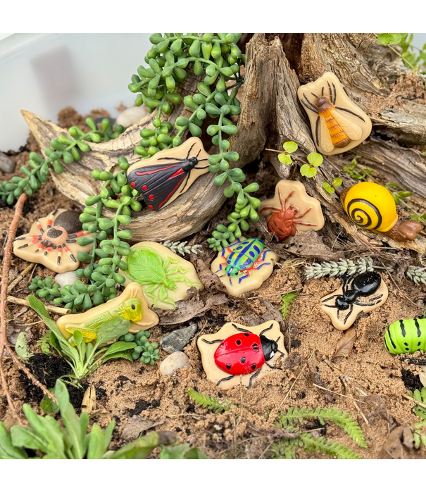 Yellow Door Yellow Door - Sensorische Speelstenen Insecten (12-delig)