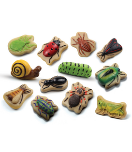 Sensorische Speelstenen Insecten (12-delig)