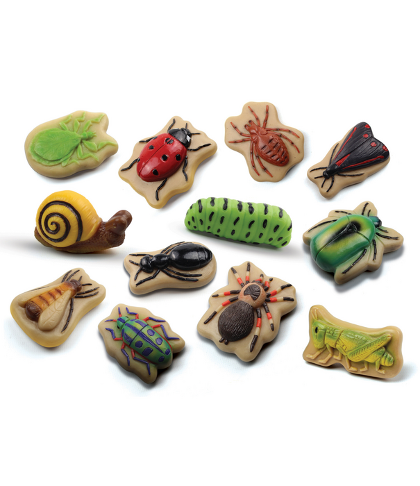 Yellow Door Yellow Door - Sensorische Speelstenen Insecten (12-delig)