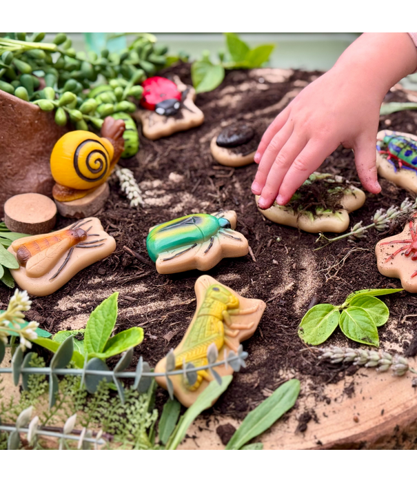Yellow Door Yellow Door - Sensorische Speelstenen Insecten (12-delig)