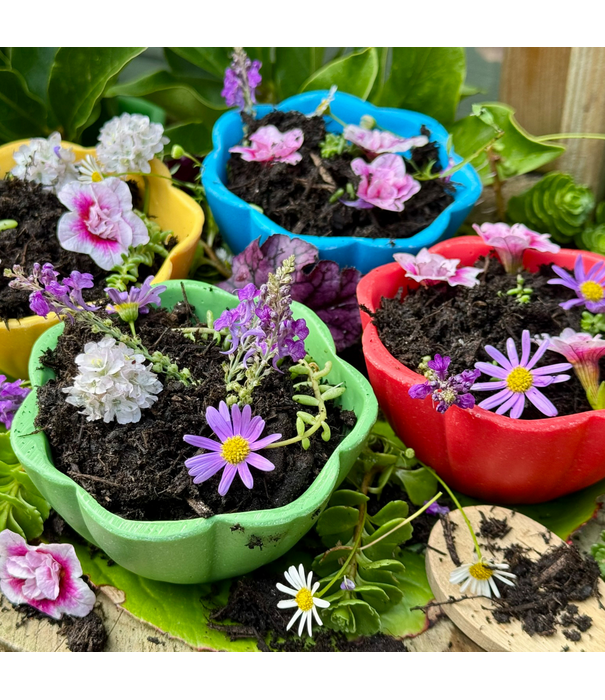 Yellow Door Yellow Door - Stenen Speelbakjes (4-delig)