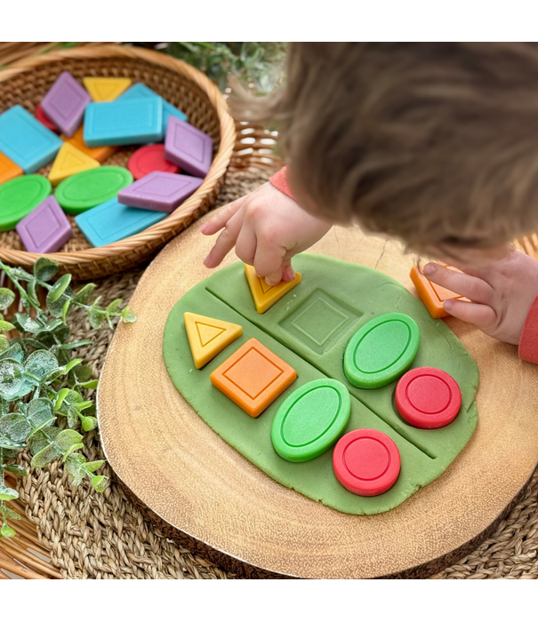 Yellow Door Yellow Door - Sensorische Speelstenen Vormen & Kleuren (24-delig)