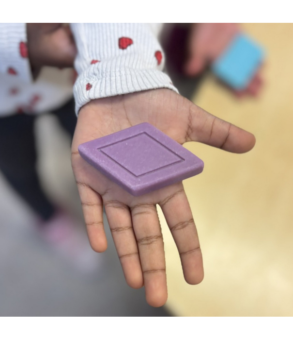 Yellow Door Yellow Door - Sensorische Speelstenen Vormen & Kleuren (24-delig)