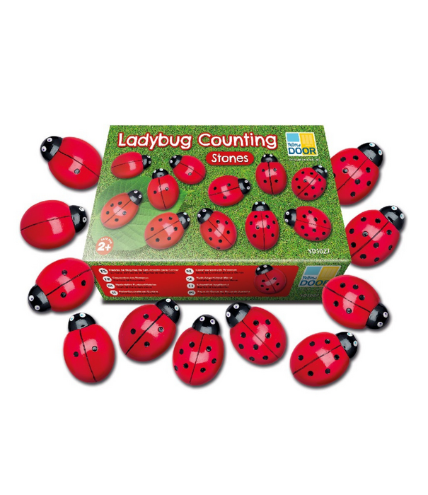 Yellow Door Yellow Door - Telstenen Lieveheersbeestjes (11-delig)