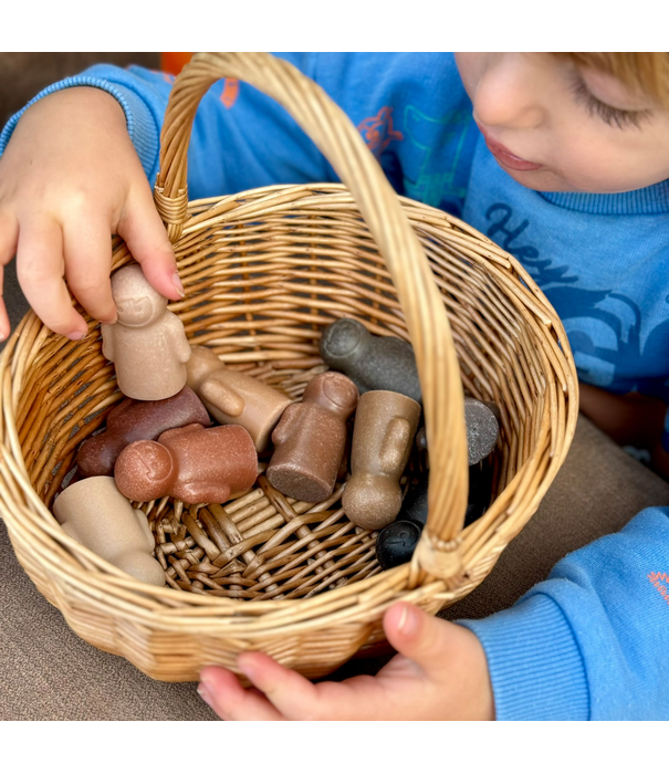 Yellow Door Yellow Door - Tactiele Speelfiguren Familie  (30-delig)