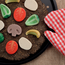 Yellow Door - Sensorische Speelstenen Pizza Toppings (15-delig)
