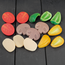 Yellow Door - Sensorische Speelstenen Pizza Toppings (15-delig)