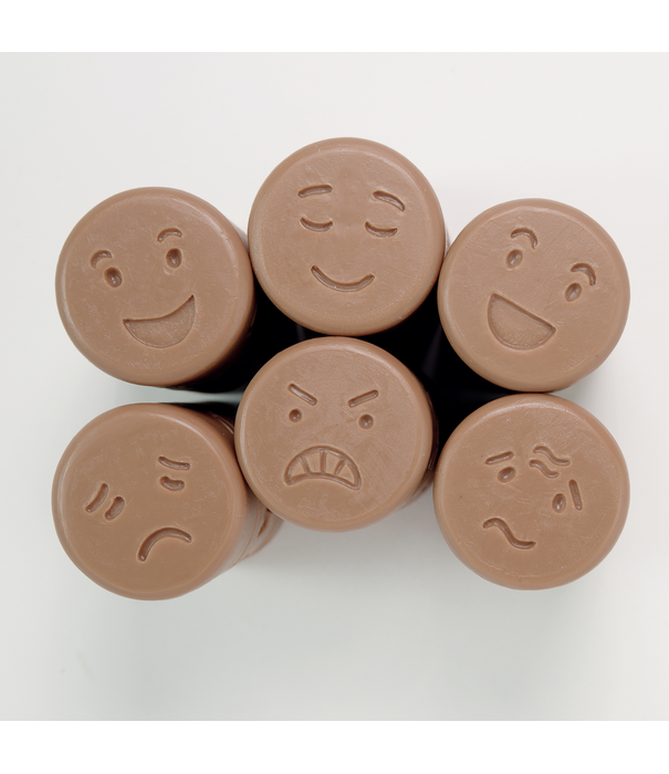 Yellow Door Yellow Door - Rol Stempels Emoties (6-delig)